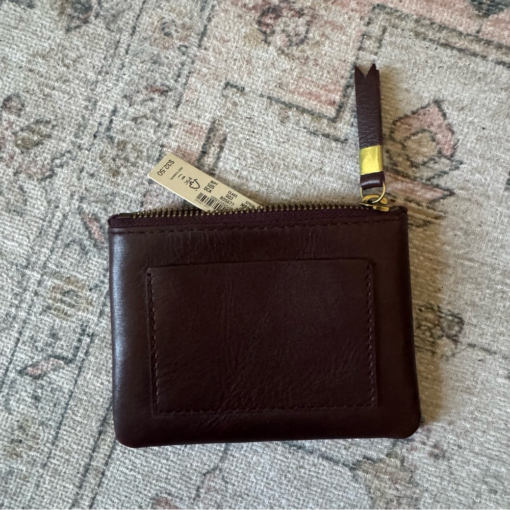 Madewell The Leather Pocket Pouch Wallet